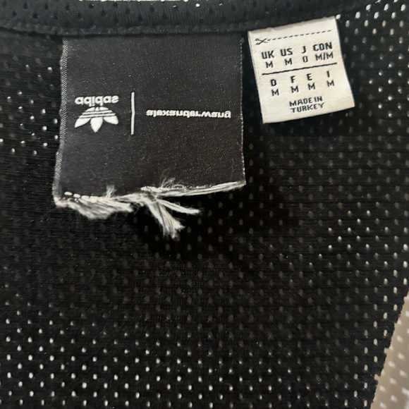 Adidas Originals by Alexander Wang Mesh Graphic Tank Top WangBody - Picture 2 of 5